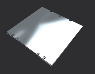 Micron build plate - 160mm 